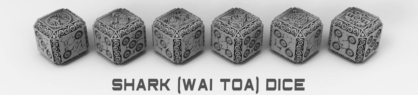 Shark (Wai Toa) Dice