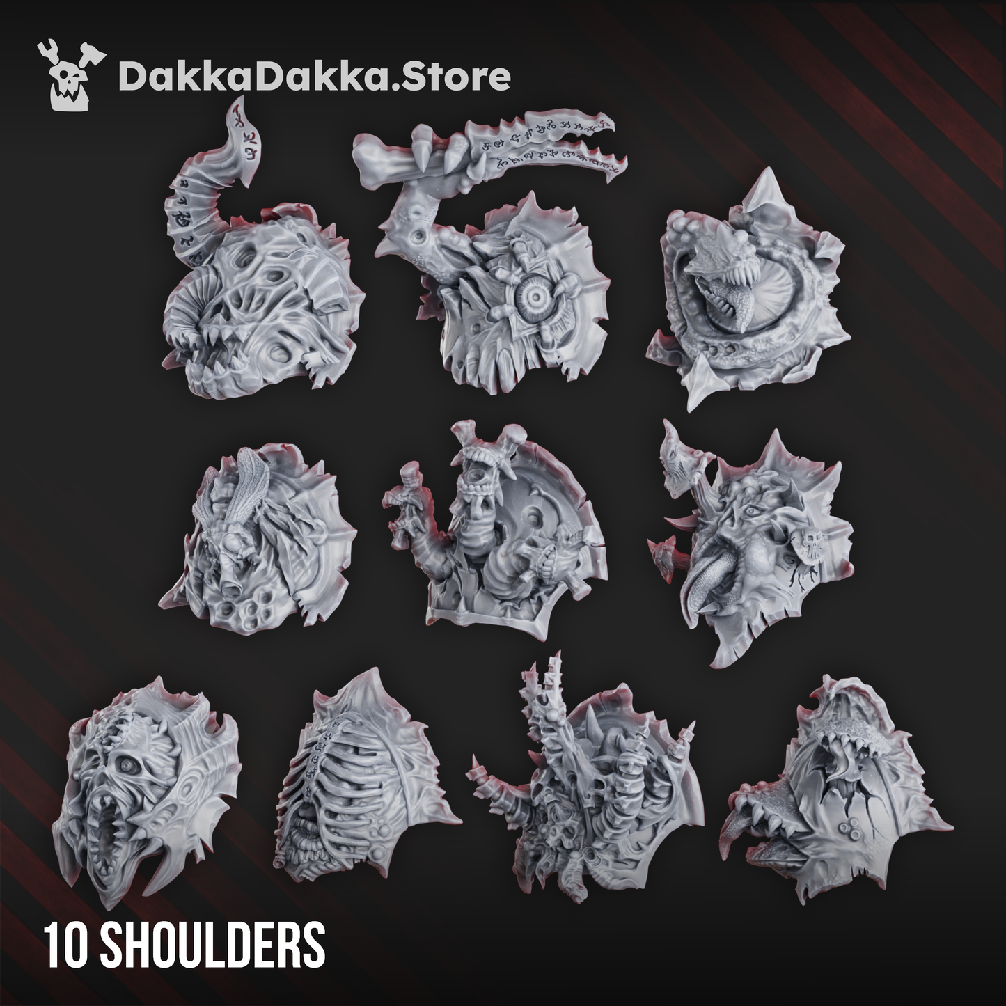 Pandemonium №3 Shoulder Pads Set x10