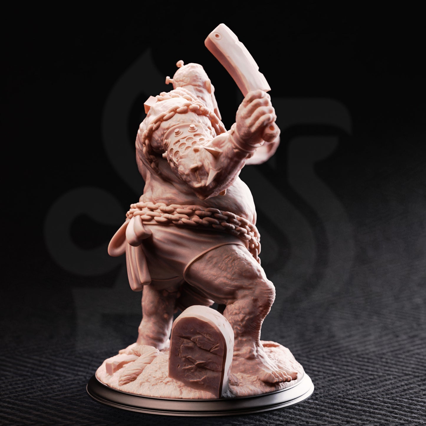 Flesh Golem - The Sown One [Large Sized Model - 50mm Base]