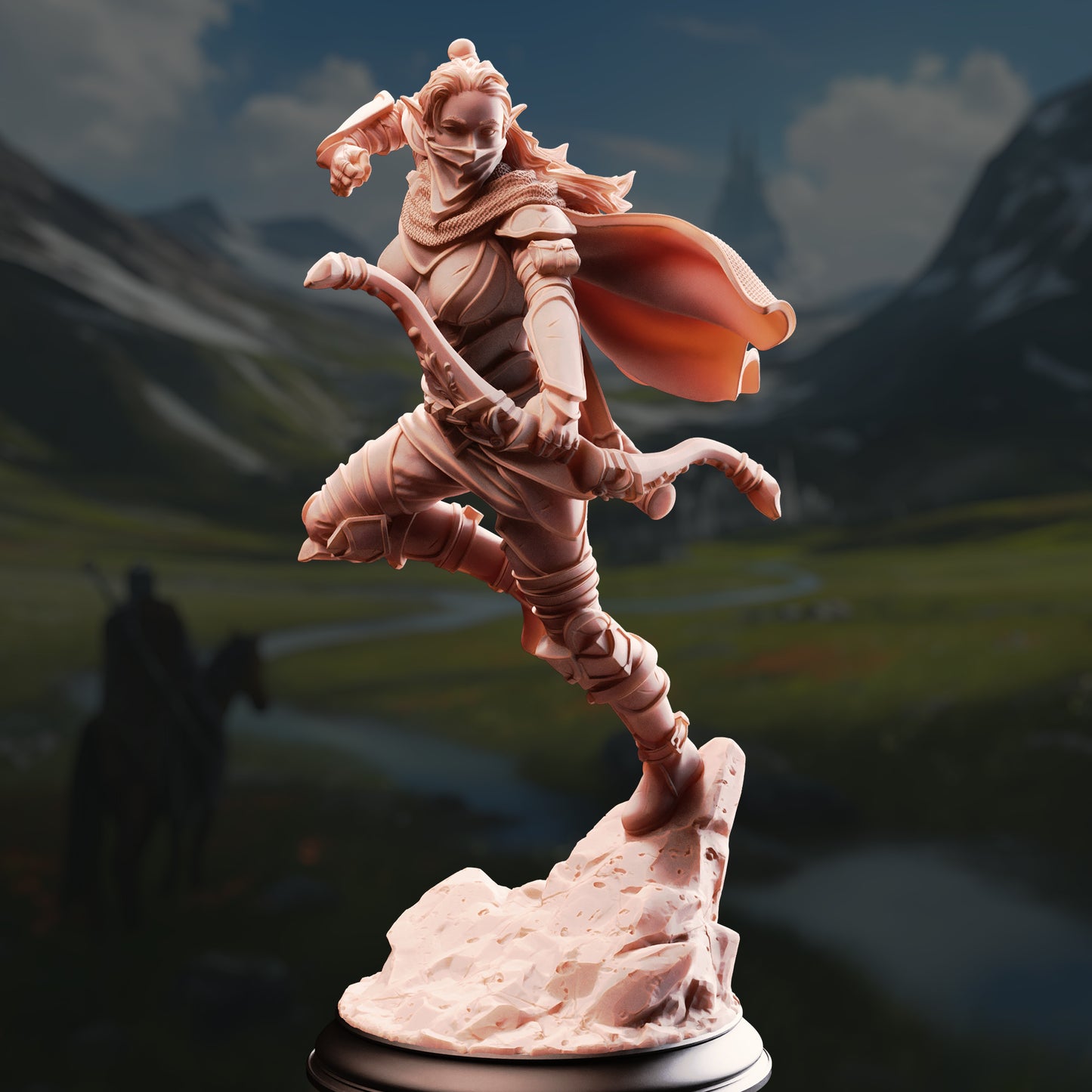 Elf Devil Hunter Ranger - Virana/32mm/75mm Scale