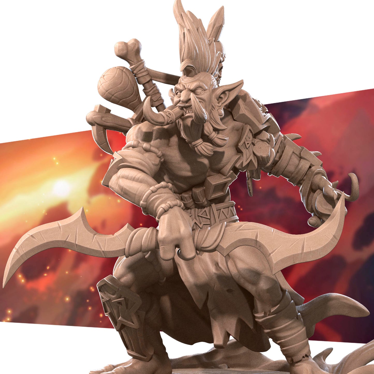 Troll Shadow Hunter 32mm Base