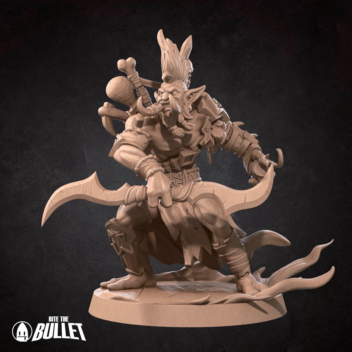 Troll Shadow Hunter 32mm Base