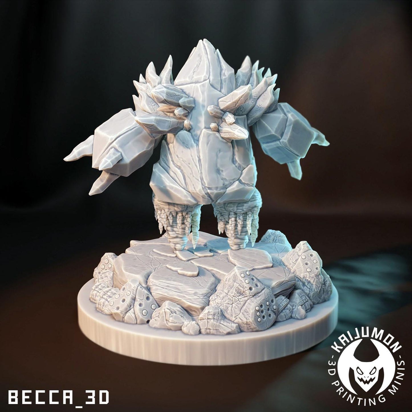 Kaijumon Ice Golem