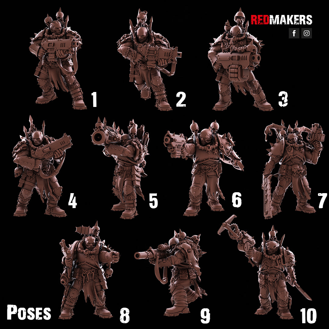 10 Kill Squad - Renegade Scouts 28mm No Base