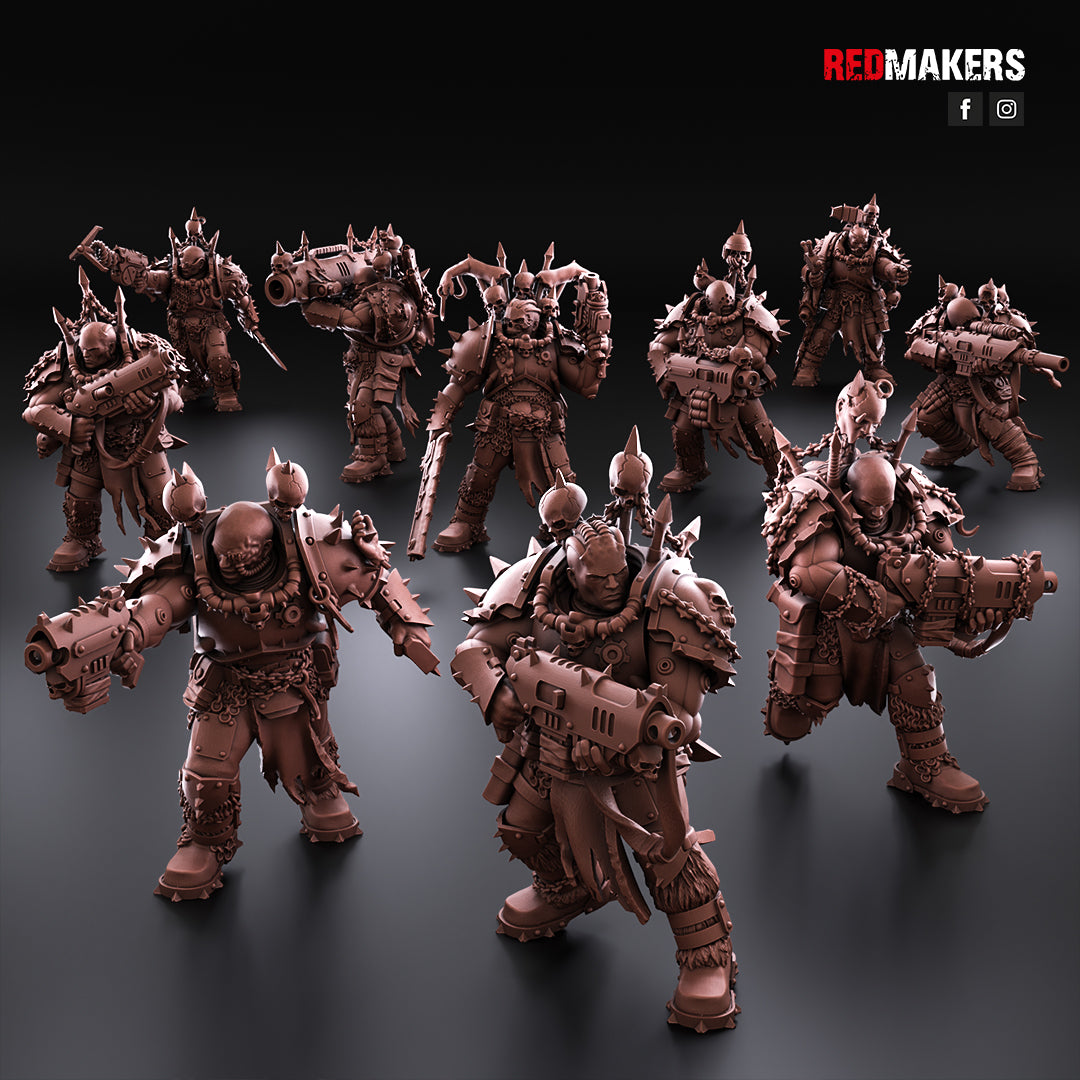 10 Kill Squad - Renegade Scouts 28mm No Base