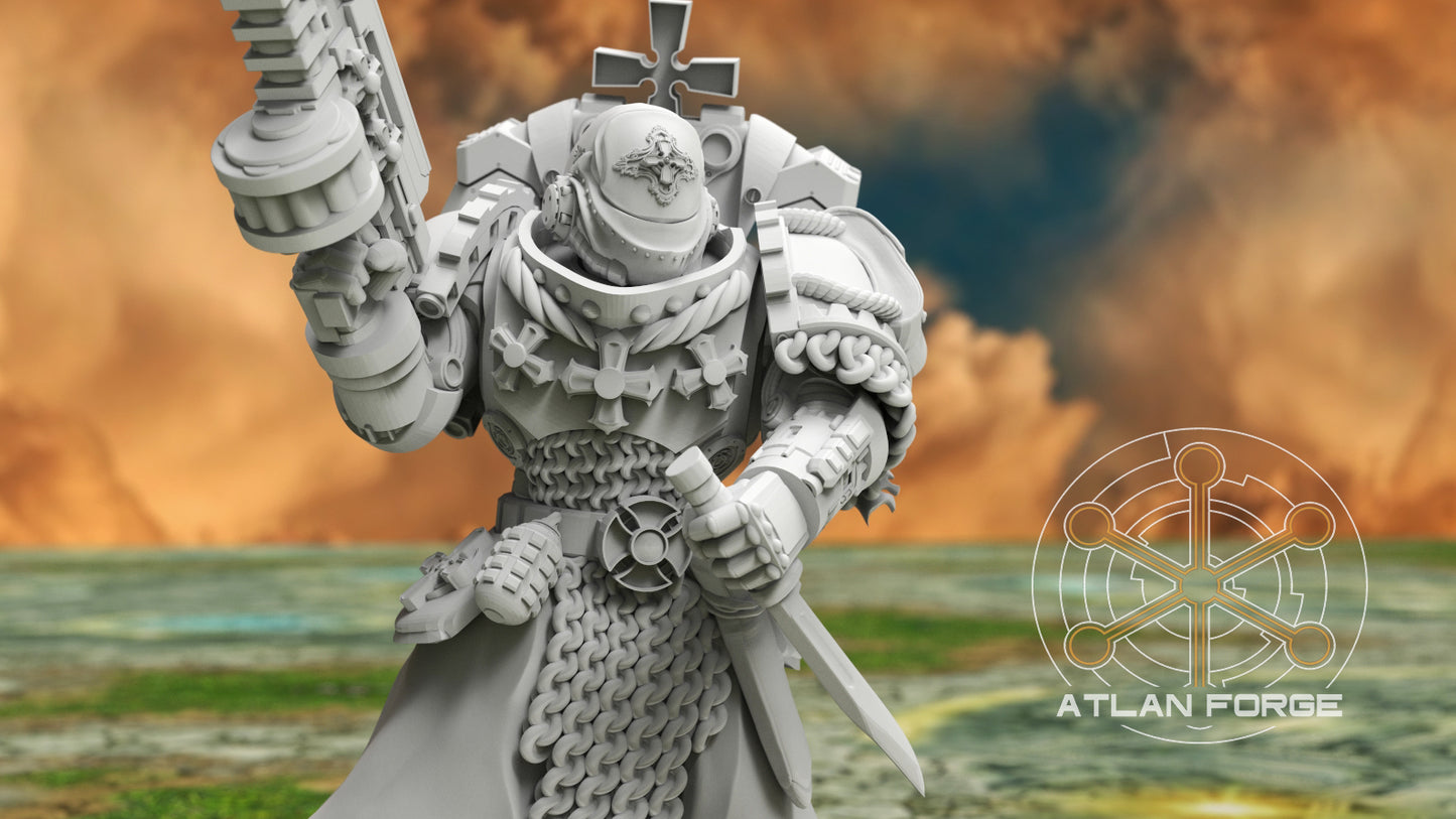 Knights Templar Sergeants (5-Unit Set) by Atlan Forge
