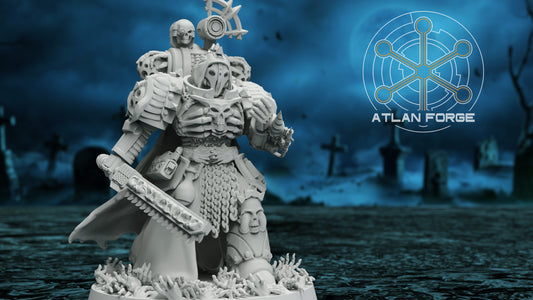 Manus Mortis Sawbones by Atlan Forge 40mm Base
