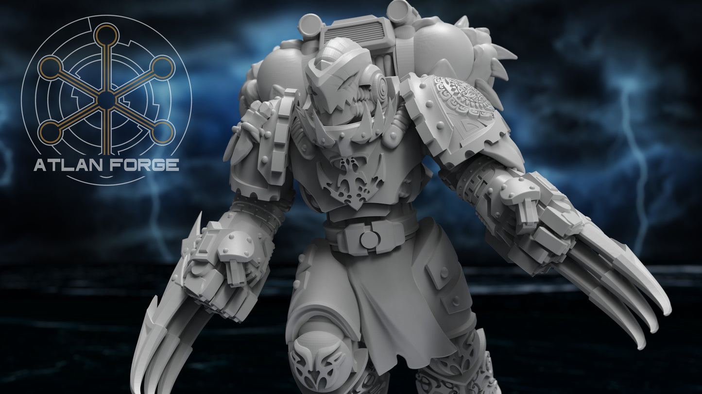 Wai Toa - Kaiwhakangau (Hunters) (5-Unit Set) by Atlan Forge 32mm Base