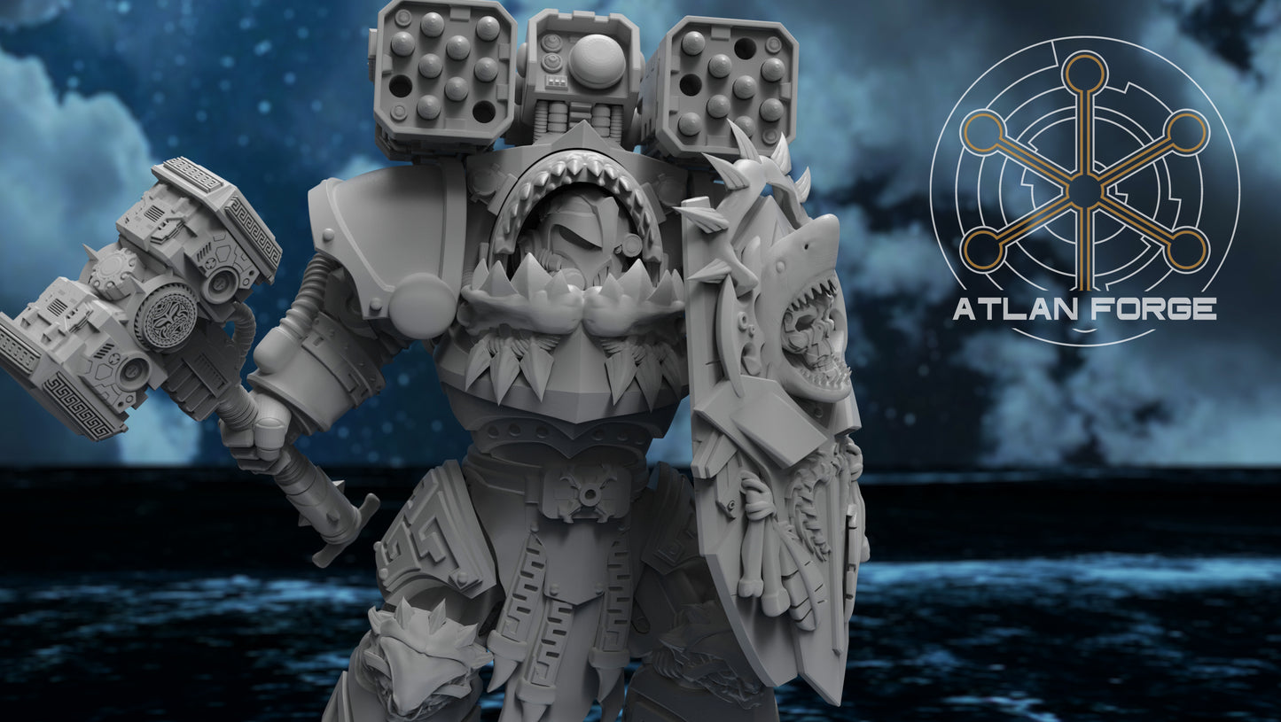 Wai Toa - Roroa Reinforcements (5-Unit Set) by Atlan Forge 32mm Base