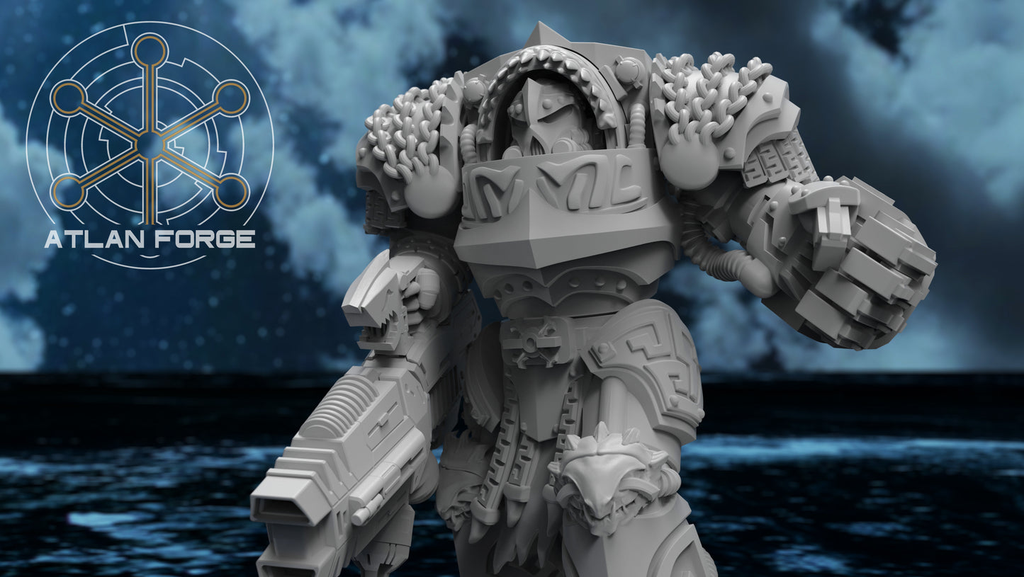 Wai Toa - Roroa Reinforcements (5-Unit Set) by Atlan Forge 32mm Base