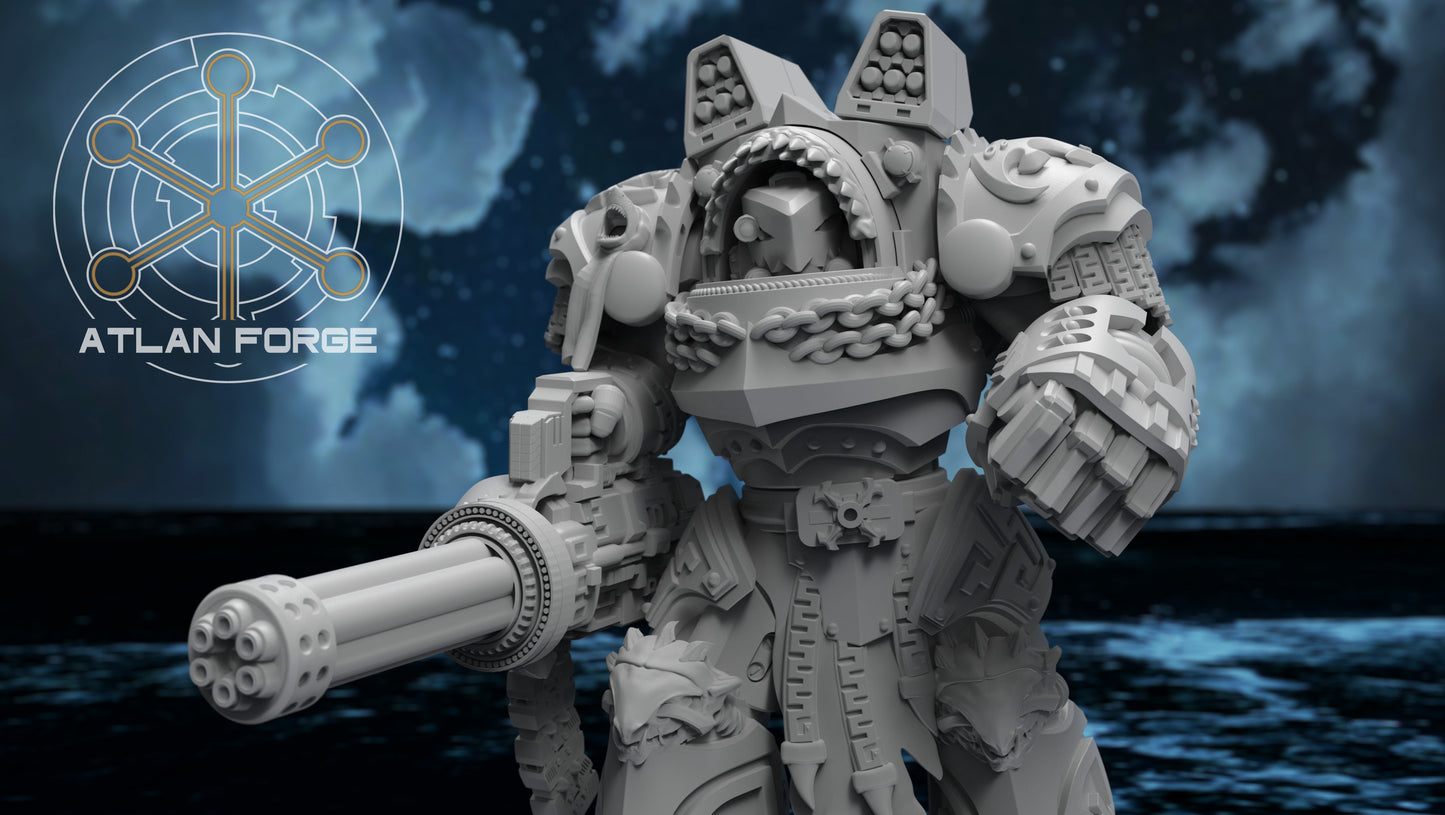 Wai Toa - Roroa Reinforcements (5-Unit Set) by Atlan Forge 32mm Base