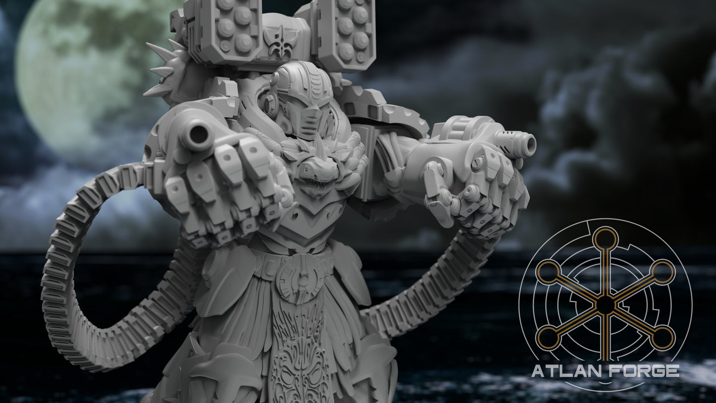 Wai Toa - Hopukanga (Brutes) 3 army 40mm Base