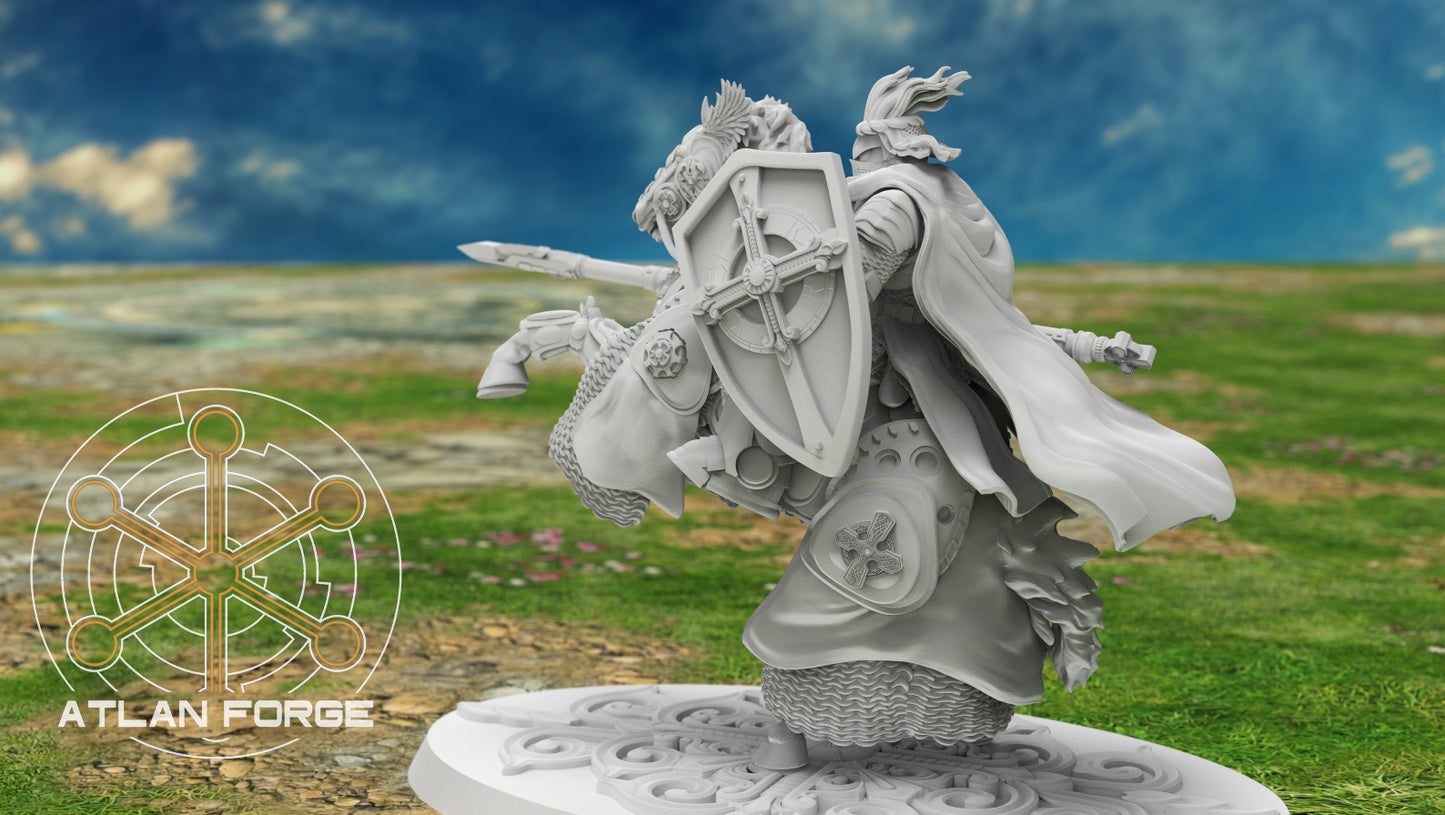 Knights Templar Lancers - Fantasy Edition (5-Unit Set) by Atlan Forge