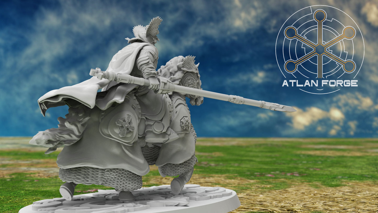 Knights Templar Lancers - Fantasy Edition (5-Unit Set) by Atlan Forge