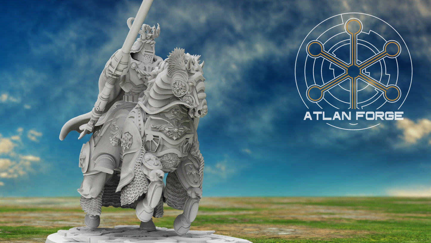 Knights Templar Lancers - Fantasy Edition (5-Unit Set) by Atlan Forge