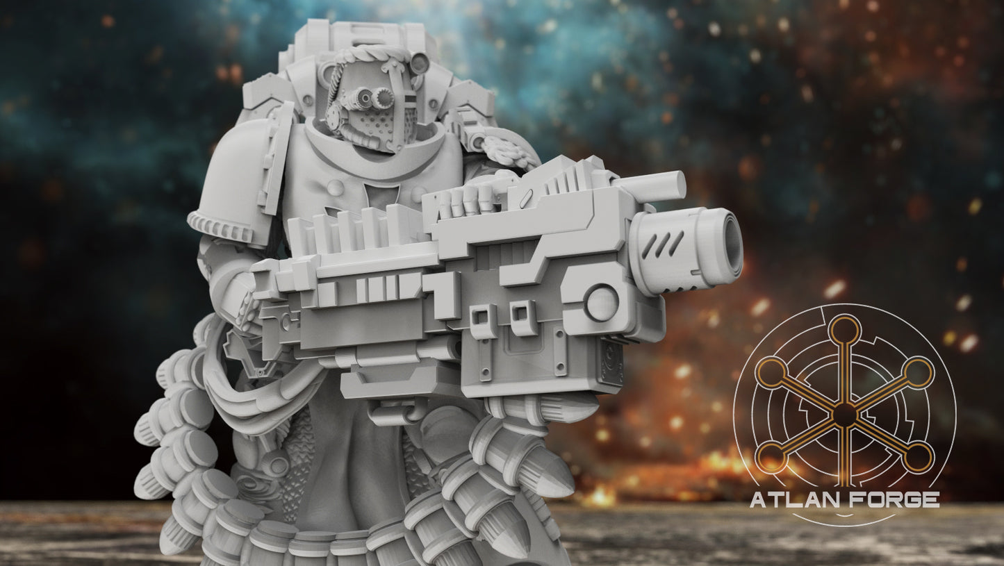Knights Templar Purgators (5-Unit Set) by Atlan Forge