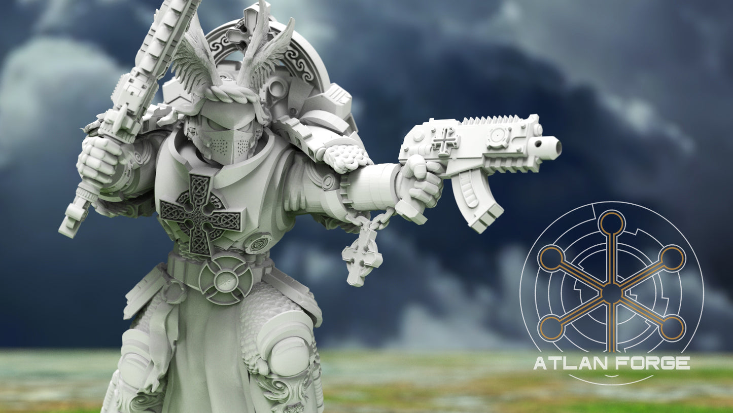 Templar Noble Knights (5-Unit Set) by Atlan Forge