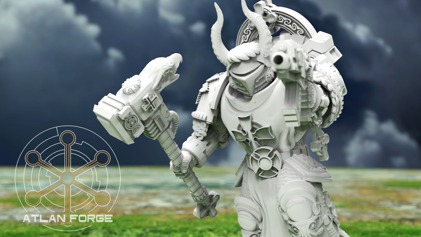 Templar Noble Knights (5-Unit Set) by Atlan Forge