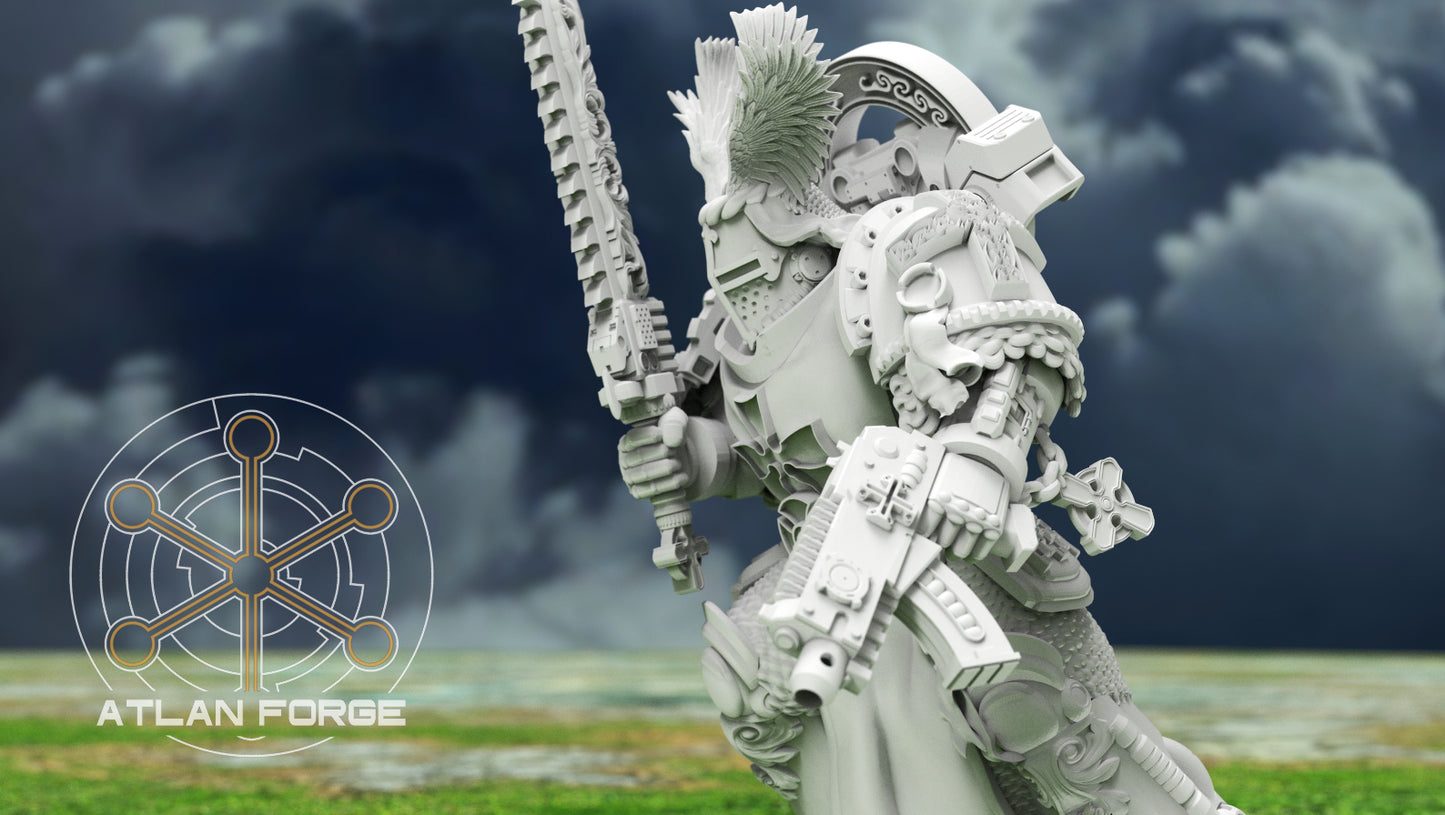 Templar Noble Knights (5-Unit Set) by Atlan Forge