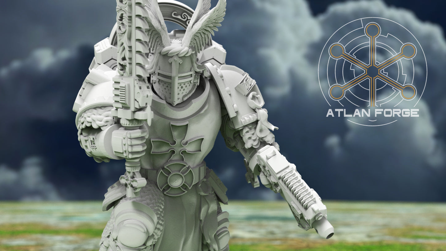Templar Noble Knights (5-Unit Set) by Atlan Forge