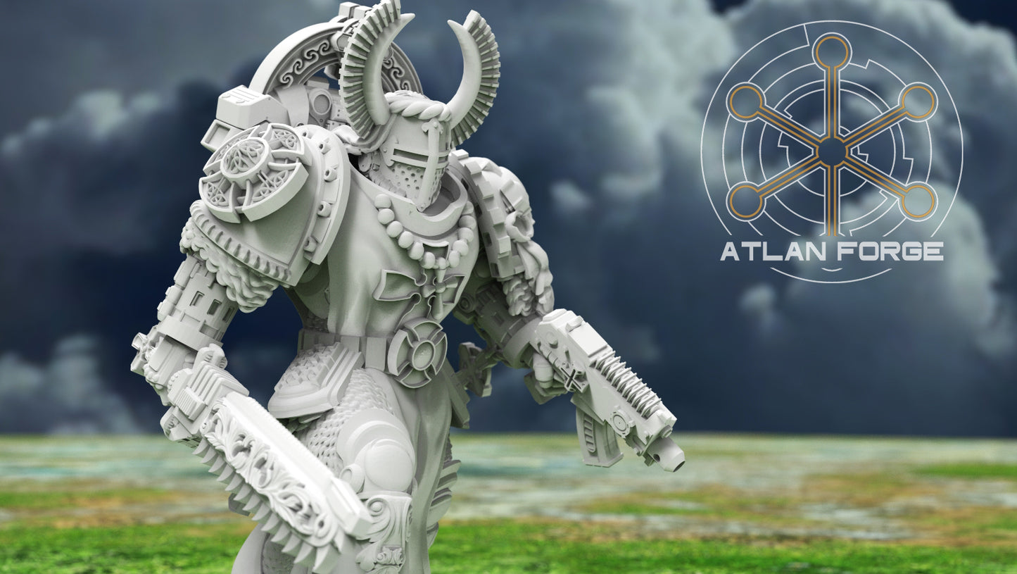 Templar Noble Knights (5-Unit Set) by Atlan Forge
