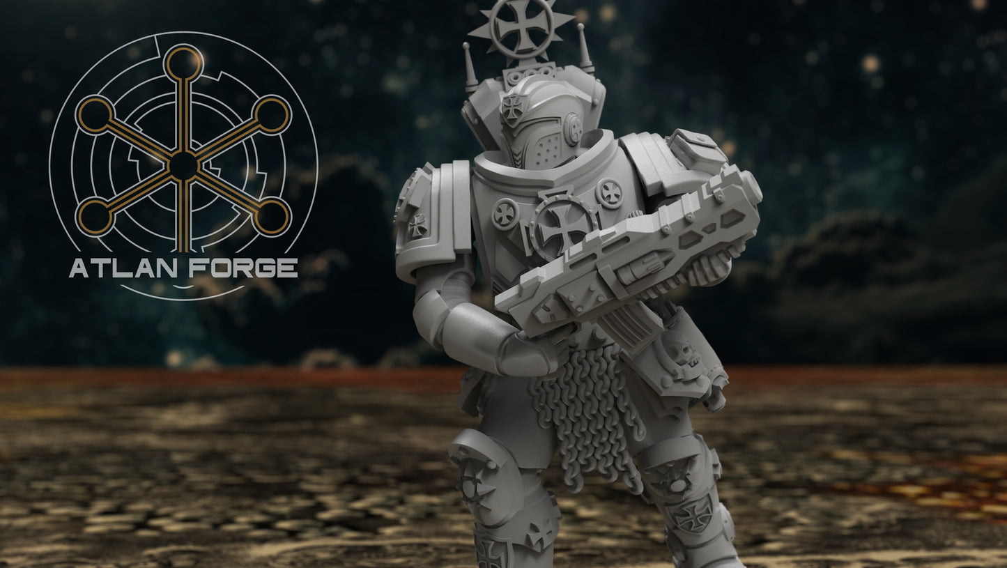 Templar Scouts (5-Unit Set) by Atlan Forge 32mm Base