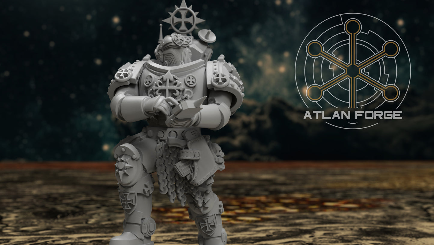 Templar Scouts (5-Unit Set) by Atlan Forge 32mm Base