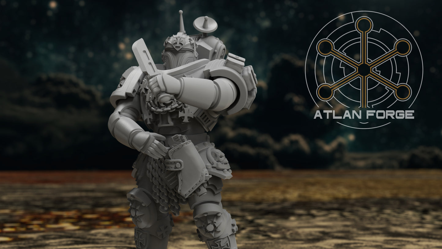 Templar Scouts (5-Unit Set) by Atlan Forge 32mm Base