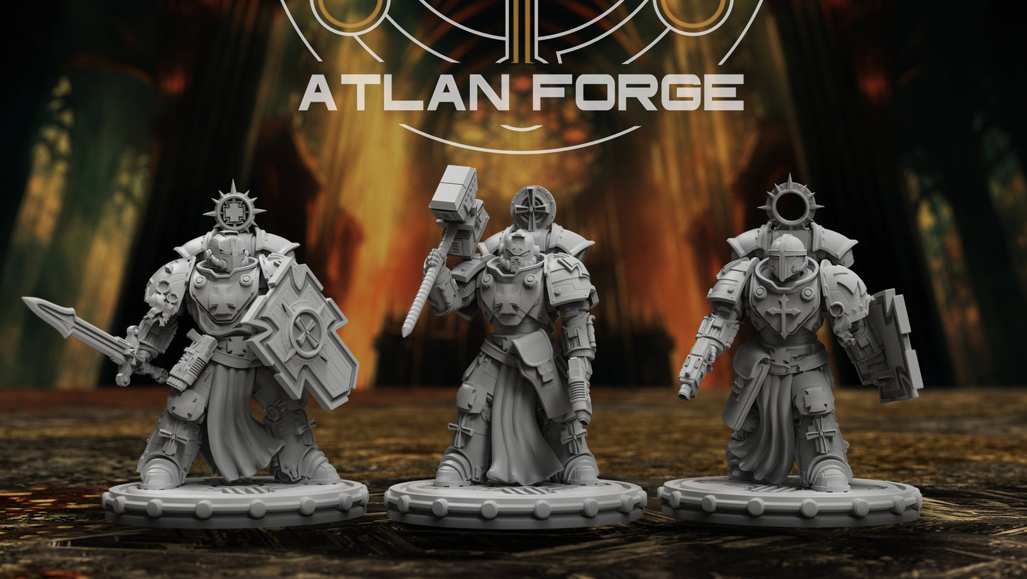 Templar Veterans (3-Unit Set) by Atlan Forge