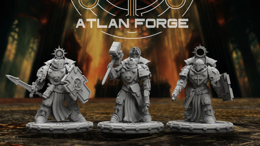 Templar Veterans (3-Unit Set) by Atlan Forge