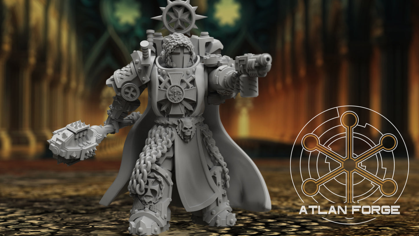 Templar Argenta (5 units )by Atlan Forge 40mm Base