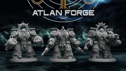 3 unit Wai Toa Warhulks by Atlan Forge