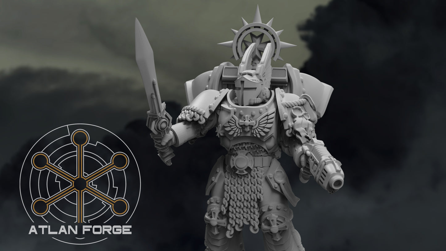 Templar Warhawks (5-Unit Set) by Atlan Forge 32mm Base
