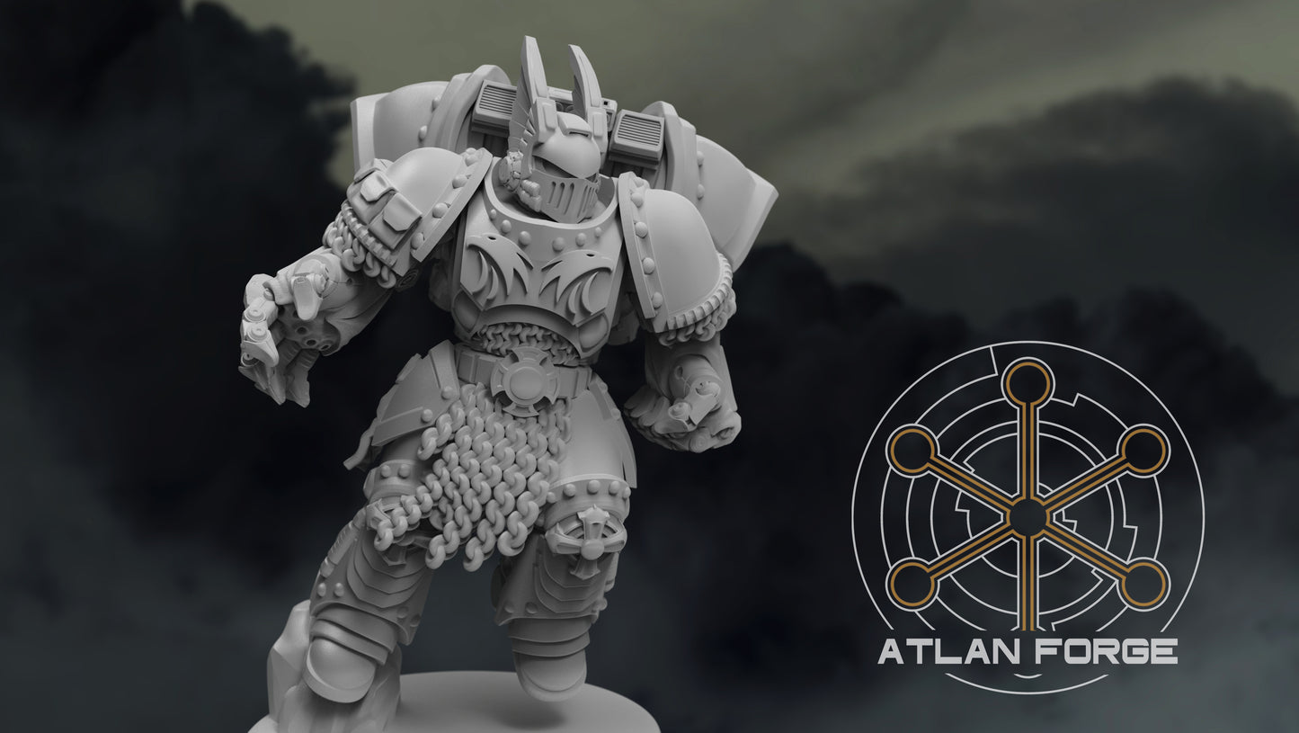 Templar Warhawks (5-Unit Set) by Atlan Forge 32mm Base