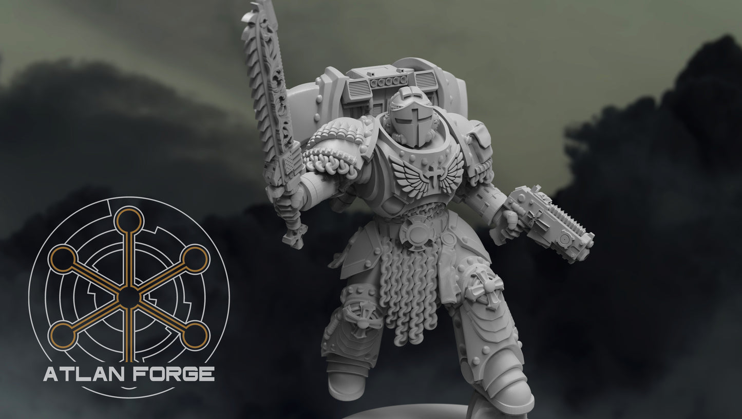 Templar Warhawks (5-Unit Set) by Atlan Forge 32mm Base