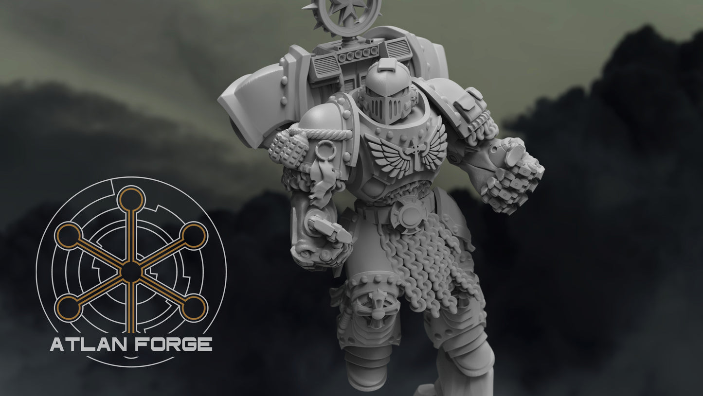 Templar Warhawks (5-Unit Set) by Atlan Forge 32mm Base
