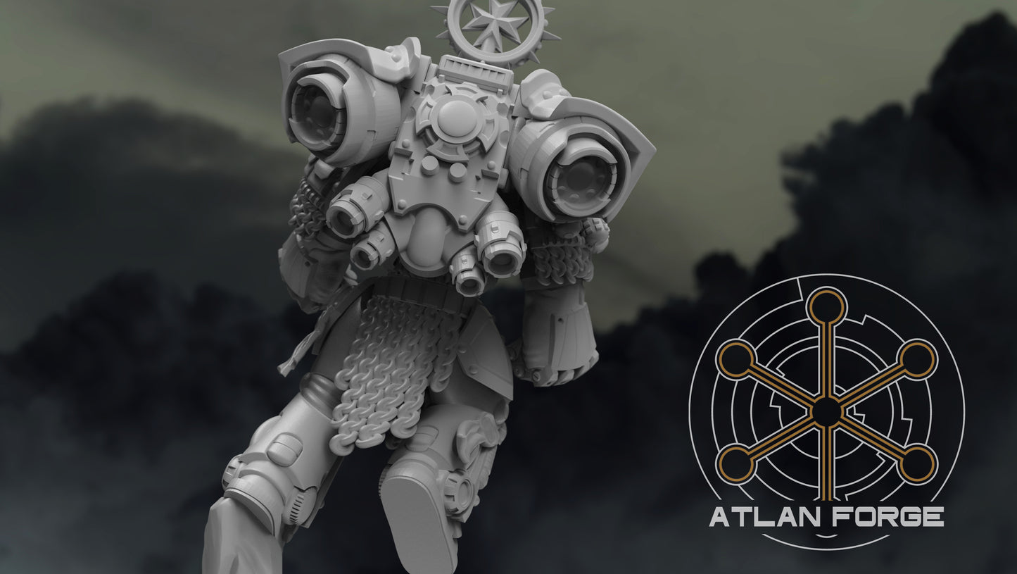 Templar Warhawks (5-Unit Set) by Atlan Forge 32mm Base