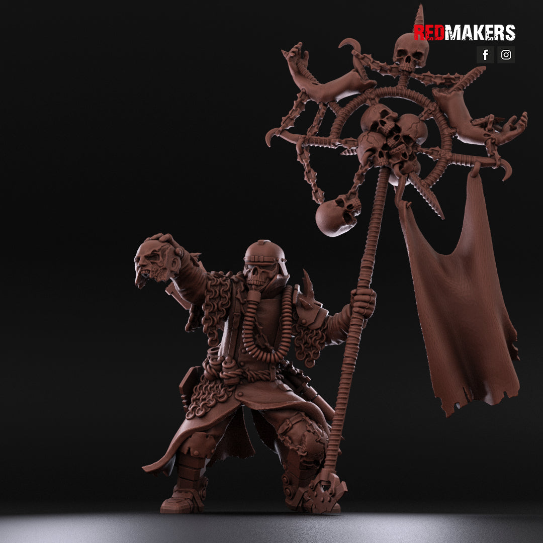 4 units Renegade Death Division - Command Squad - Heretics