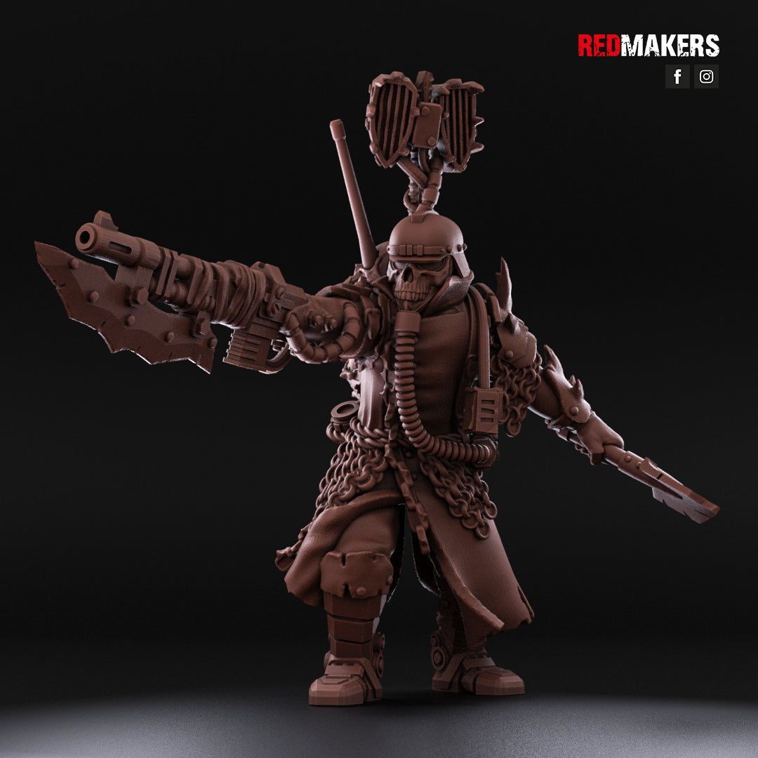 4 units Renegade Death Division - Command Squad - Heretics