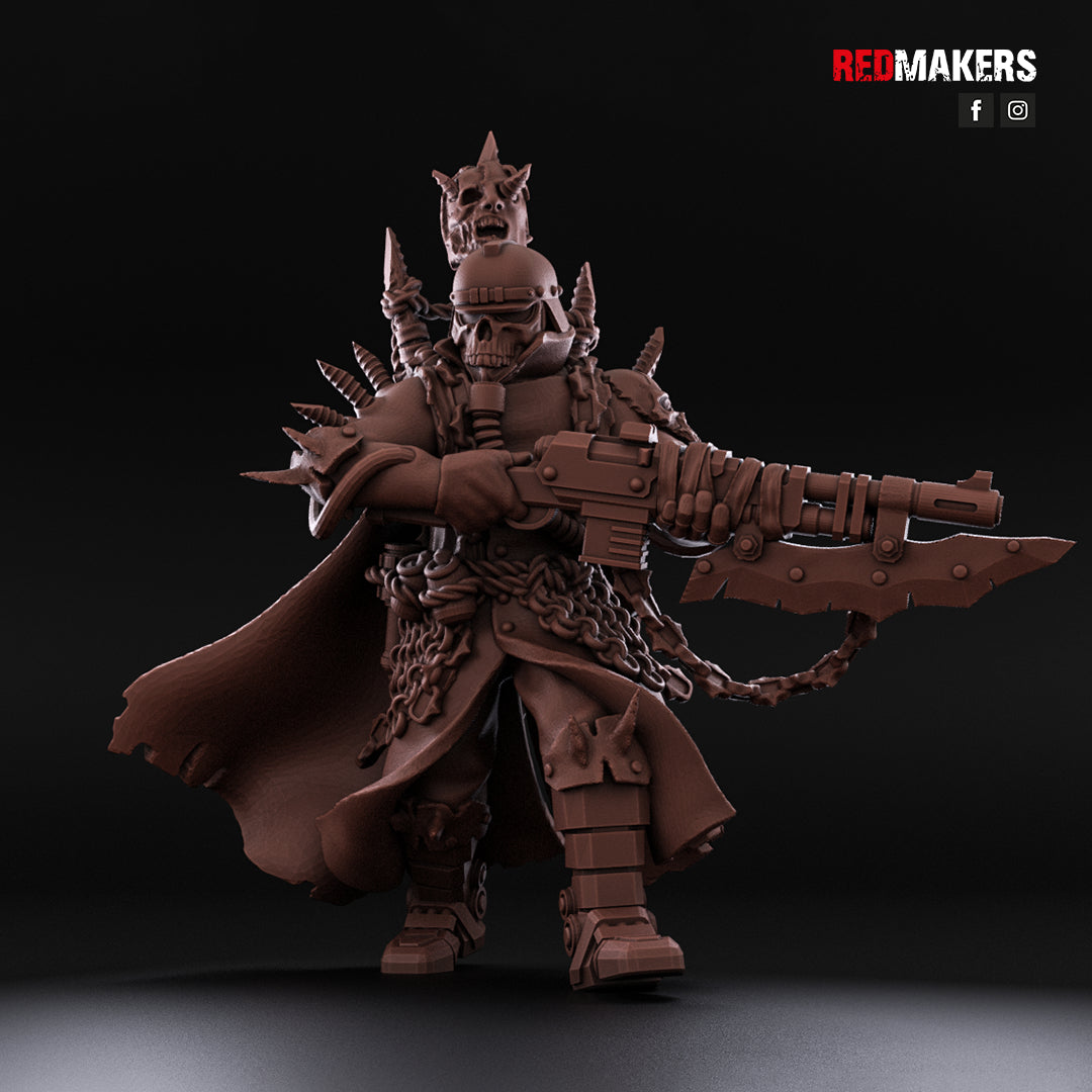 4 units Renegade Death Division - Command Squad - Heretics