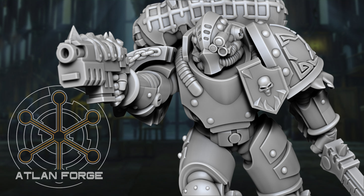Wai Toa - Kaiwawao (Agressive Mediators) (5-Unit Set) by Atlan Forge