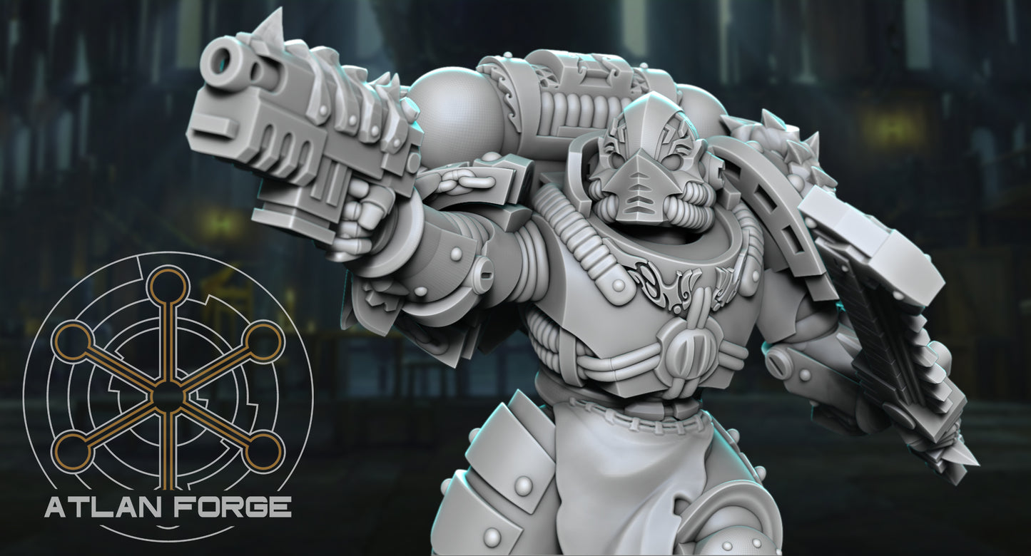 Wai Toa - Kaiwawao (Agressive Mediators) (5-Unit Set) by Atlan Forge