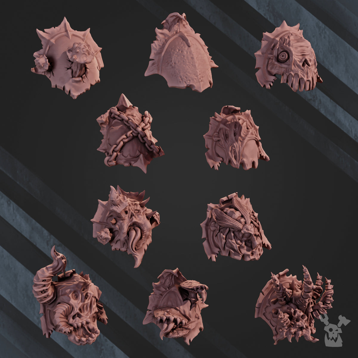 Pandemonium №1 Shoulder Pads Set x10