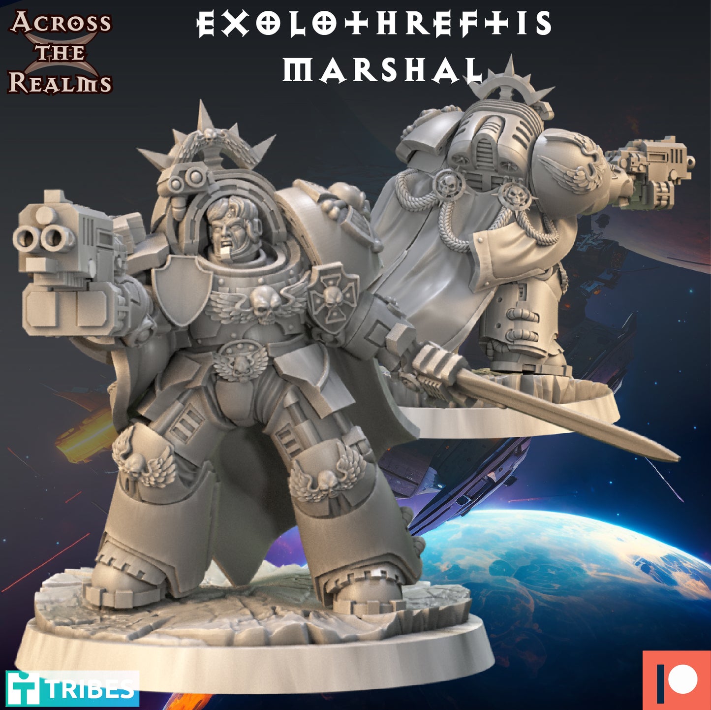 Exolothreftis Marshall 50mm Base