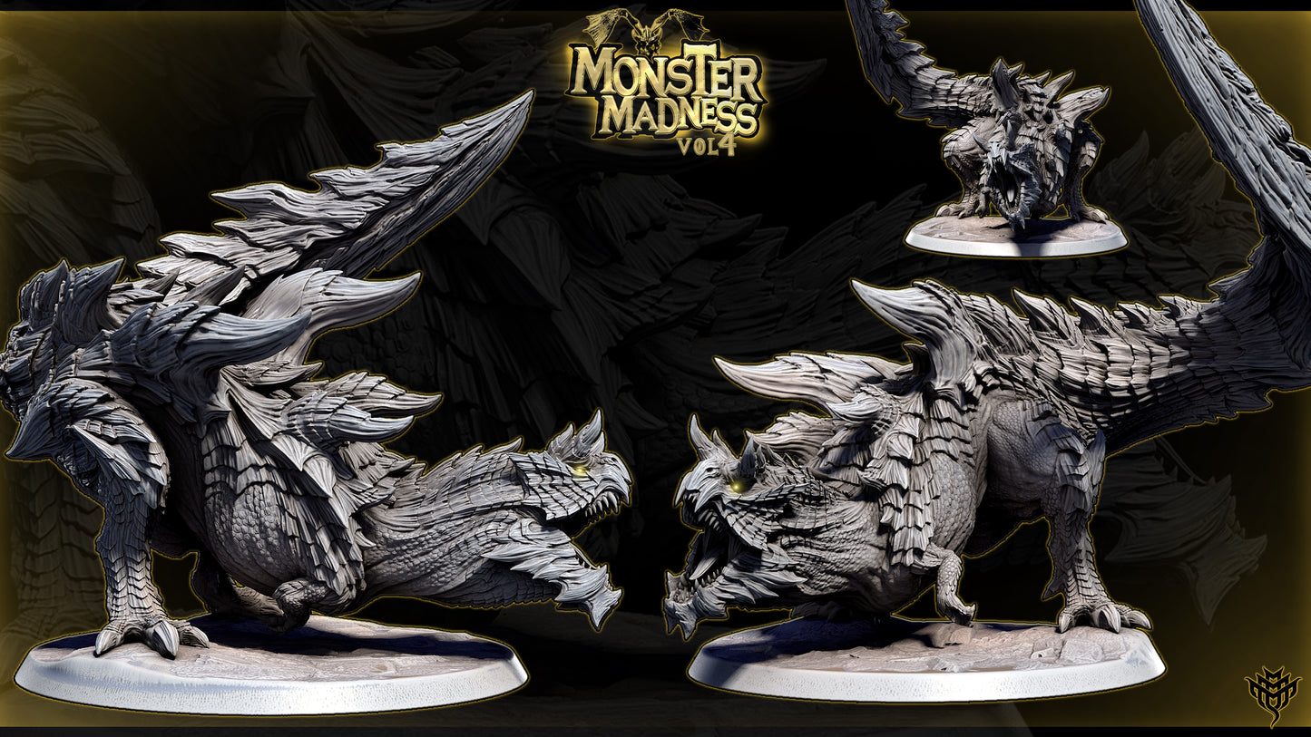 Glavis Rex (3 Pose) 125mm Base