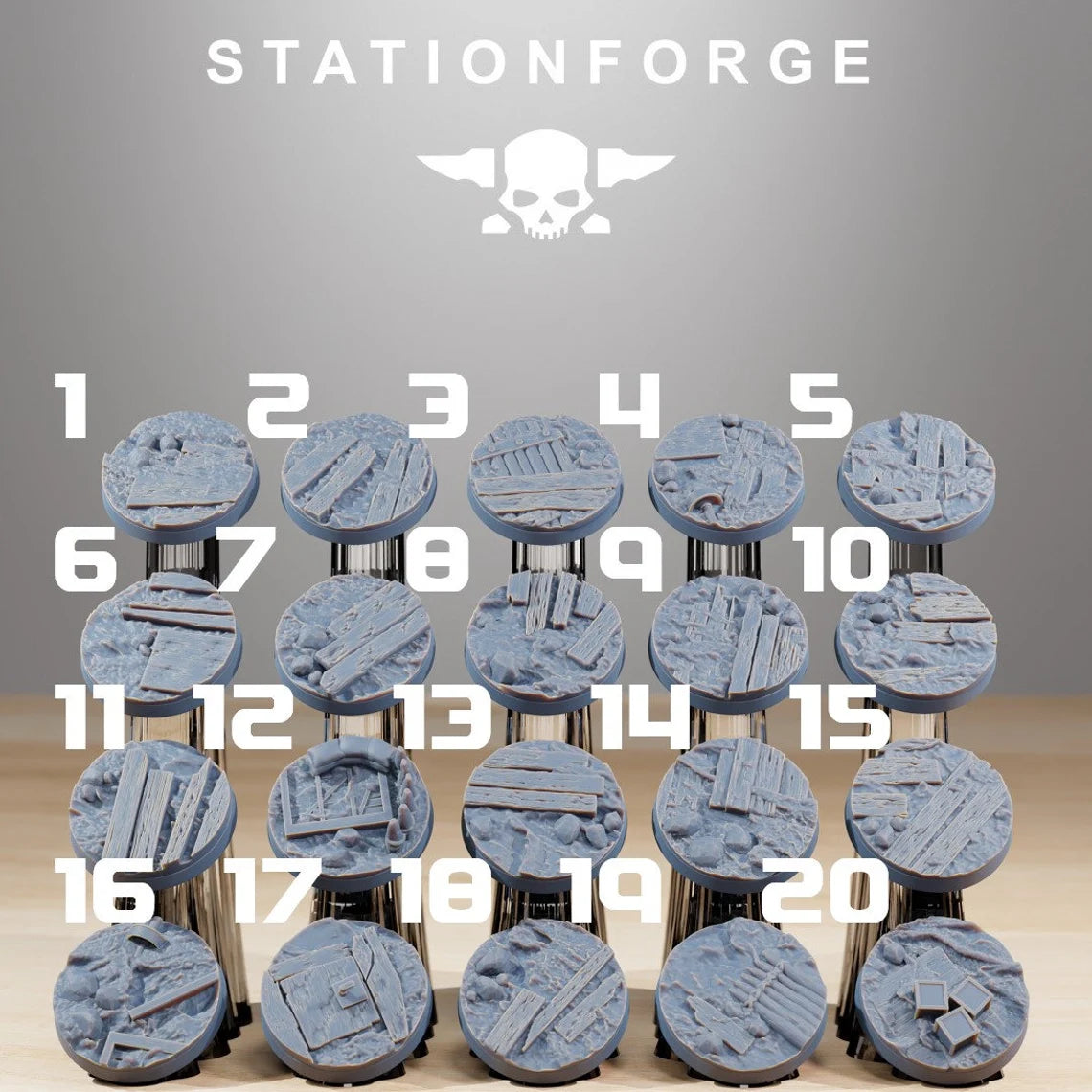 25mm Trench Bases and Toppers
