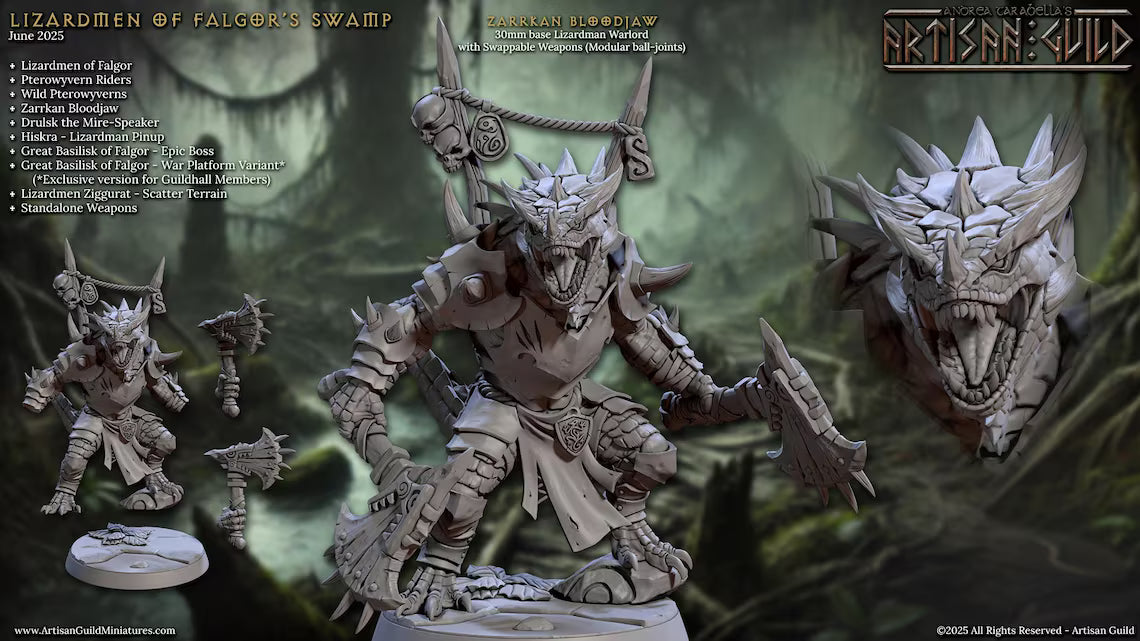 Zarrkan Bloodjaw (Lizardmen of Falgor's Swamp)