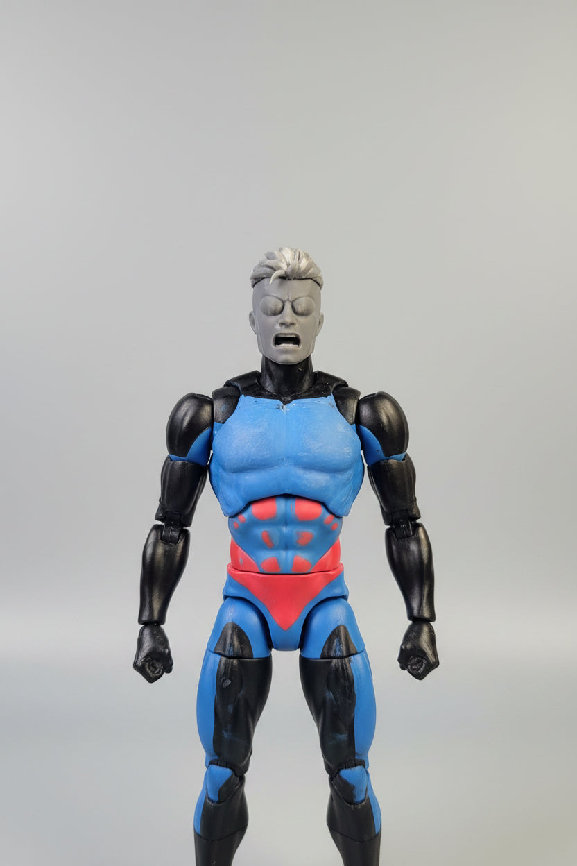 3D Printed Invincible Heads Classic Version 1/12