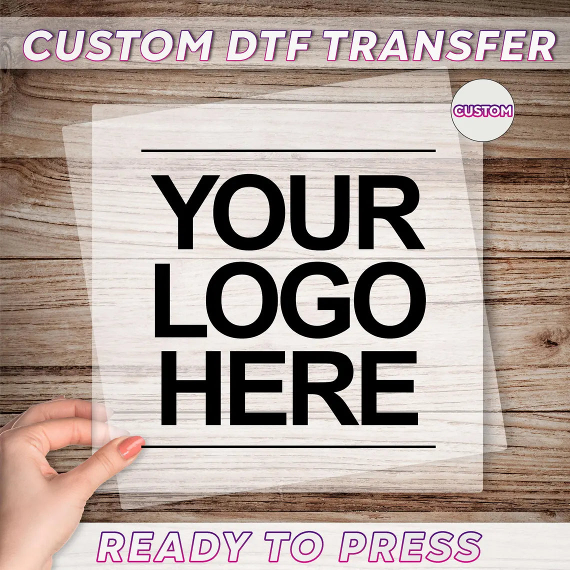 Custom DTF Prints – Ready to Press Transfers