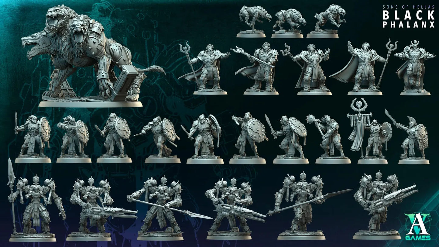 Sons of Hellas Kerveros #1 100mm Base